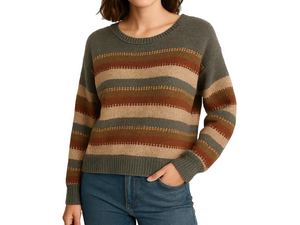 Haley London Knit Sweater Size Large Woman’s Long Sleeve L